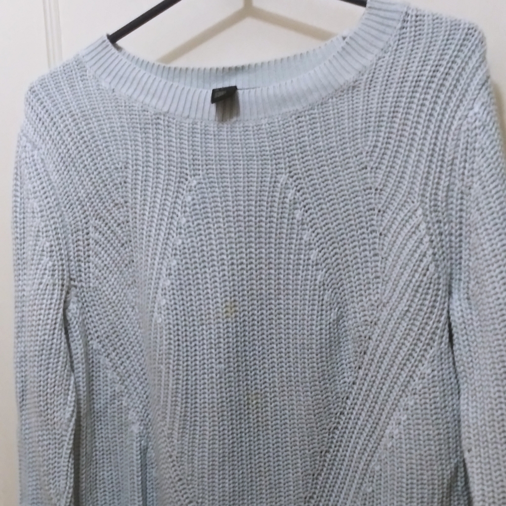 Crop Basic Sweater